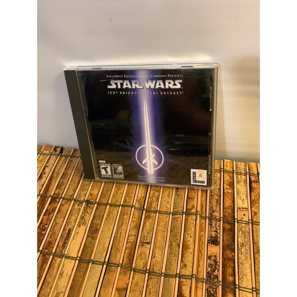 CD pc Star Wars game, Jedi, Knight, Jedi outcast